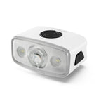 Rockbros QC1200 Priekinė dviračio lempa 1200 lm USB-C - balta -- Bicycle Lights