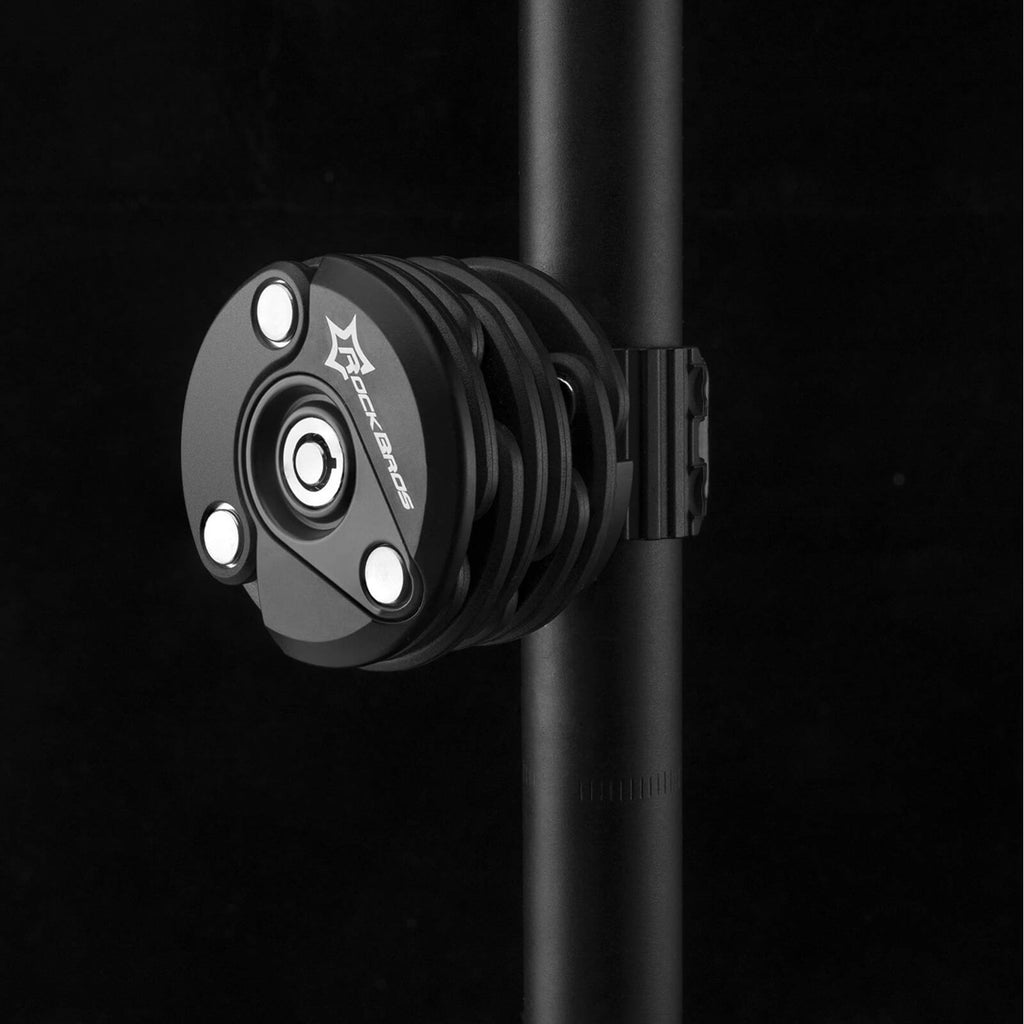 Rockbros WL798 sulankstytas U formos dviracio spyna - juoda -- Bicycle Locks