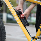 Rockbros LFCXR0085 sulankstyта dviracio spyna su kombinacija - juoda -- Bicycle Locks