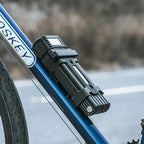 Rockbros LKXR2006 Sulankstoma dviračio spyna su raktu - juodas -- Bicycle Locks
