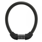 Rockbros RKS870-BK dviračio spyna su kodu, plieno kabelis, 85 cm - juoda -- Bicycle Locks