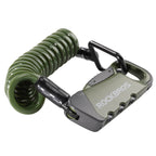Rockbros RBK6N kombinuota dviračio spyna - žalia -- Bicycle Locks