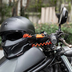 Rockbros RBK6N kombinuota dviračio spyna - Oranžinė -- Bicycle Locks