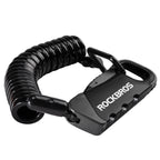 Rockbros RBK6N kombinuota dviračio spyna - Juoda -- Bicycle Locks