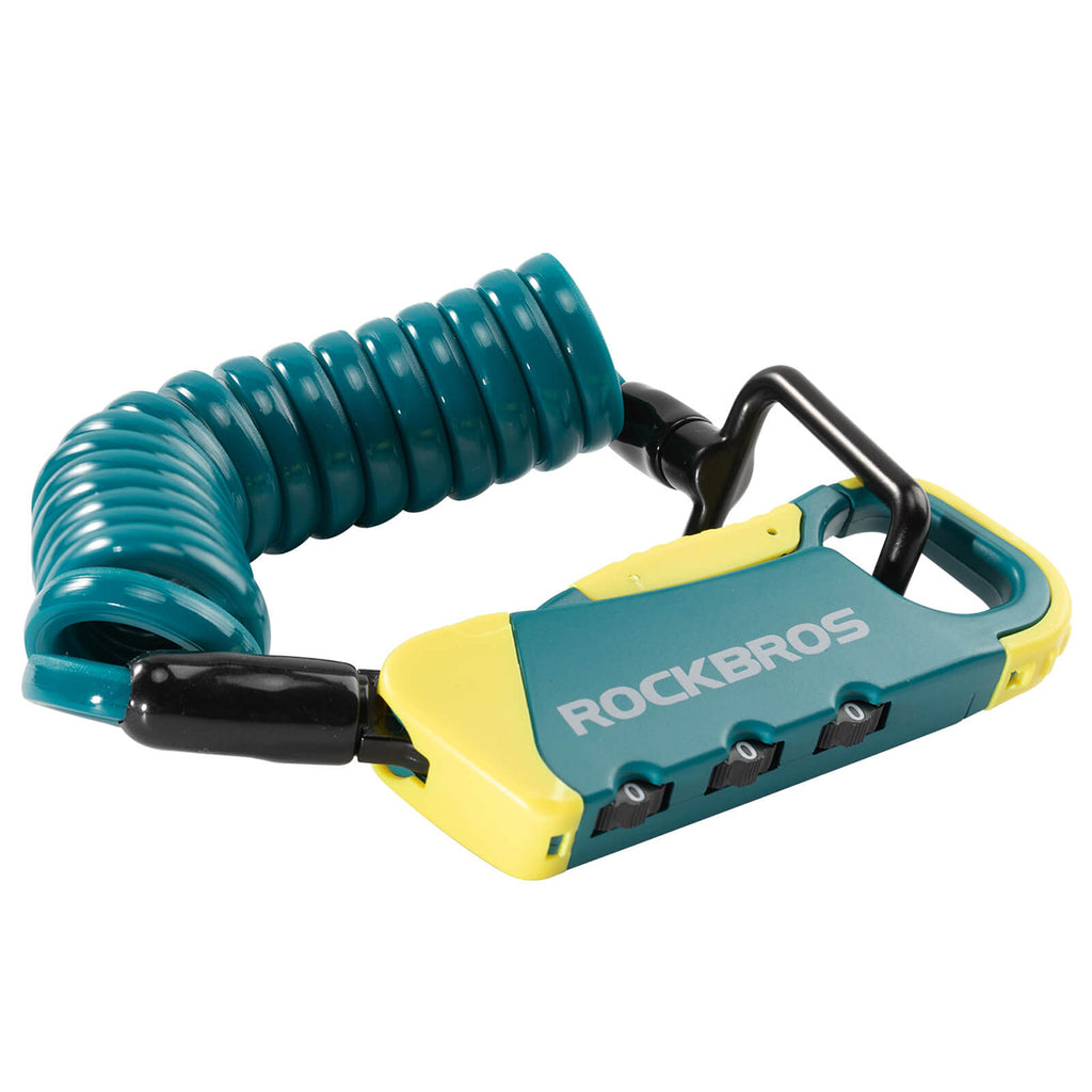 Rockbros RBK6N kombinuota dviračio spyna - Turkio -- Bicycle Locks