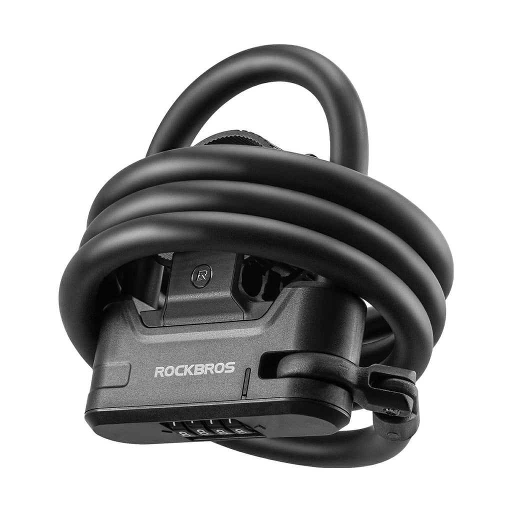 Rockbros RK242 elektrinės paspirtuko spyna - Juoda -- Bicycle Locks