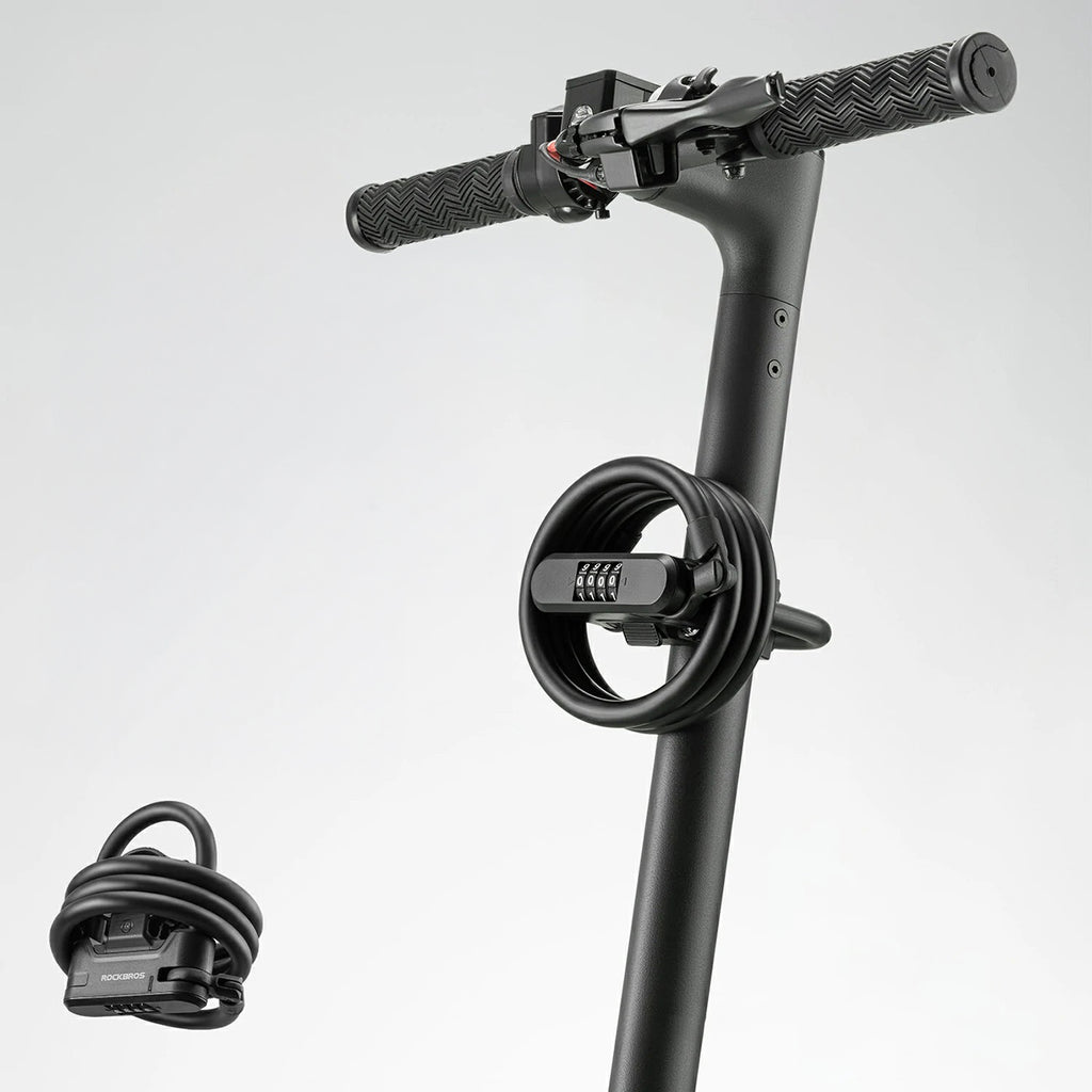 Rockbros RK242 elektrinės paspirtuko spyna - Juoda -- Bicycle Locks