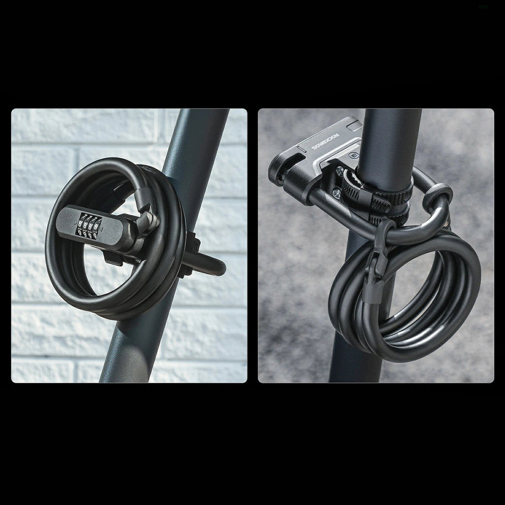 Rockbros RK242 elektrinės paspirtuko spyna - Juoda -- Bicycle Locks