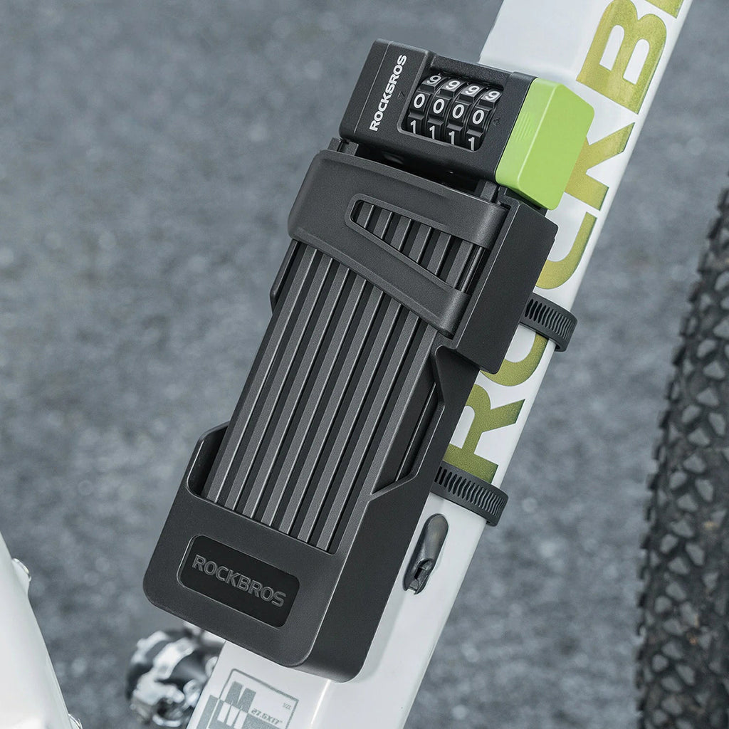 Rockbros 829 lankstoma kodinė dviračio spyna - Juoda -- Bicycle Locks