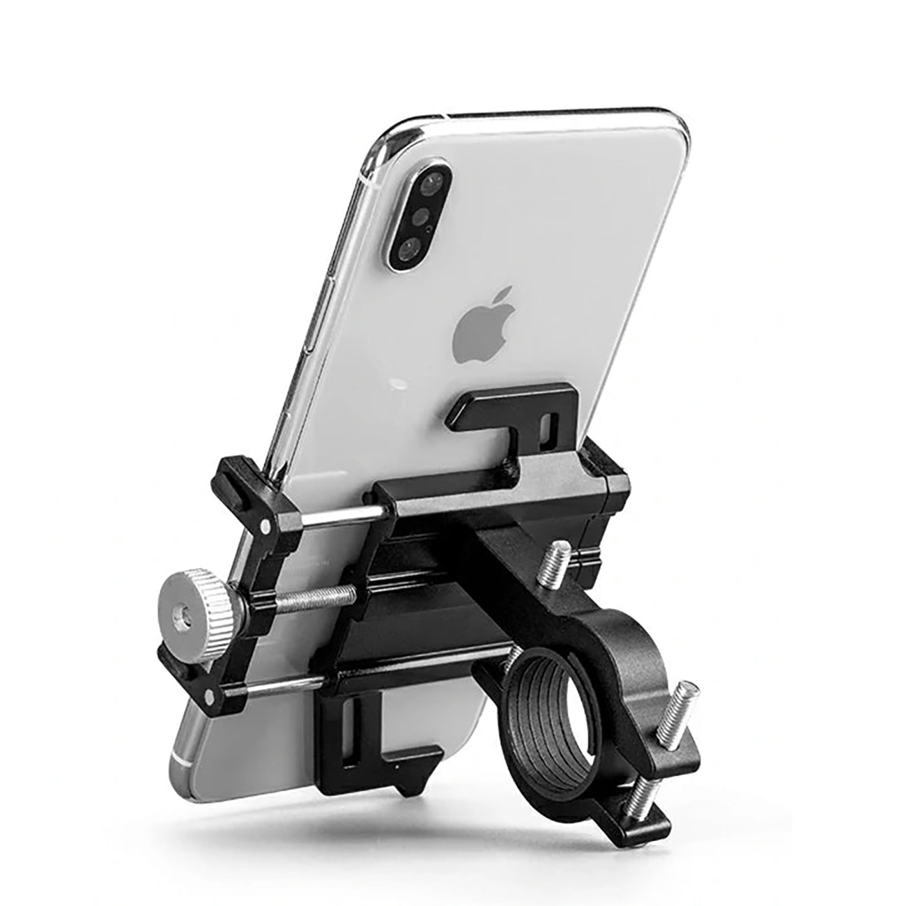 Rockbros 699 vairo spaustuko telefono laikiklis - raudonas -- Cell phone holders