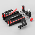 Rockbros 699 vairo spaustuko telefono laikiklis - raudonas -- Cell phone holders