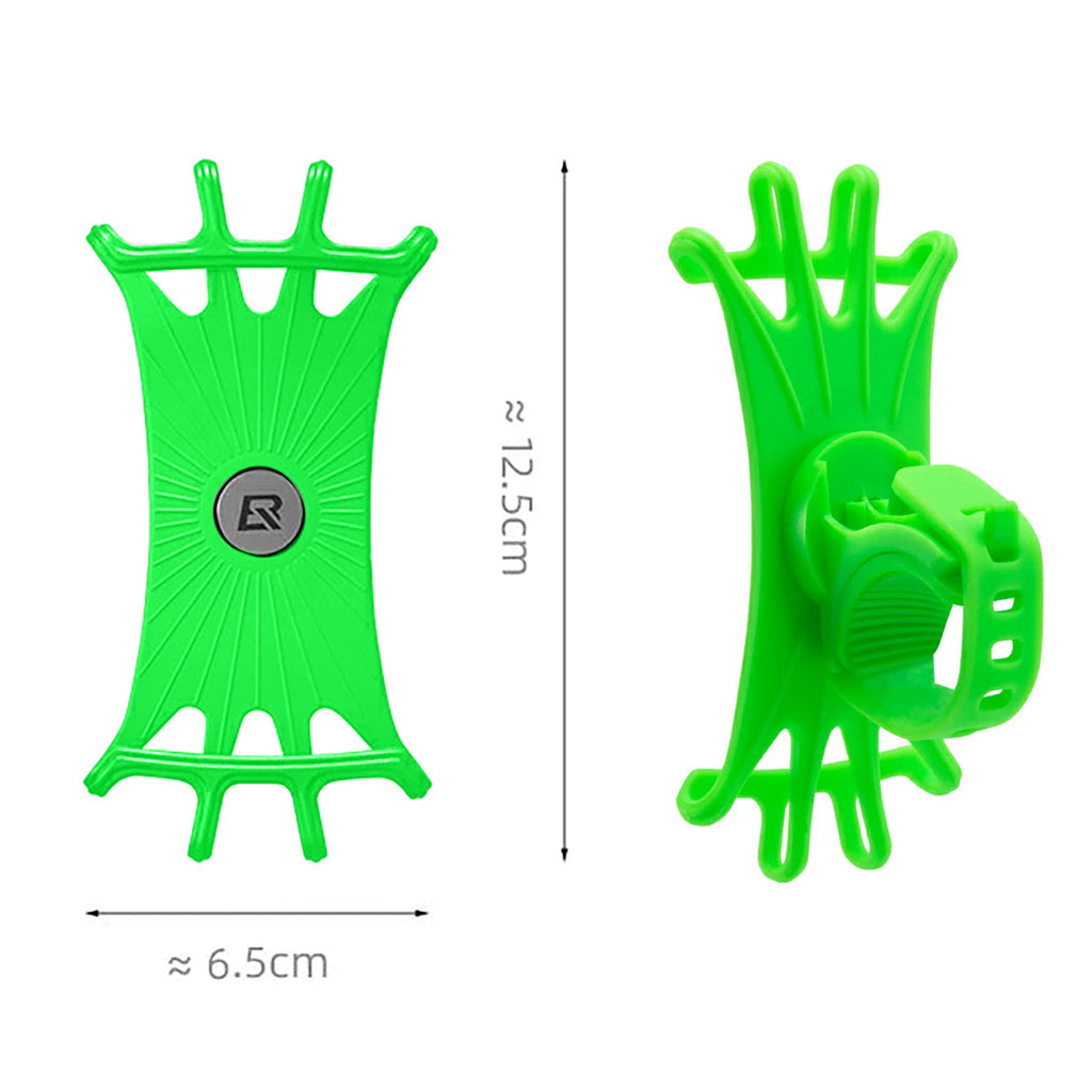 Rockbros LF436 Vairo žiabinto telefono laikiklis - žalia -- Cell phone holders