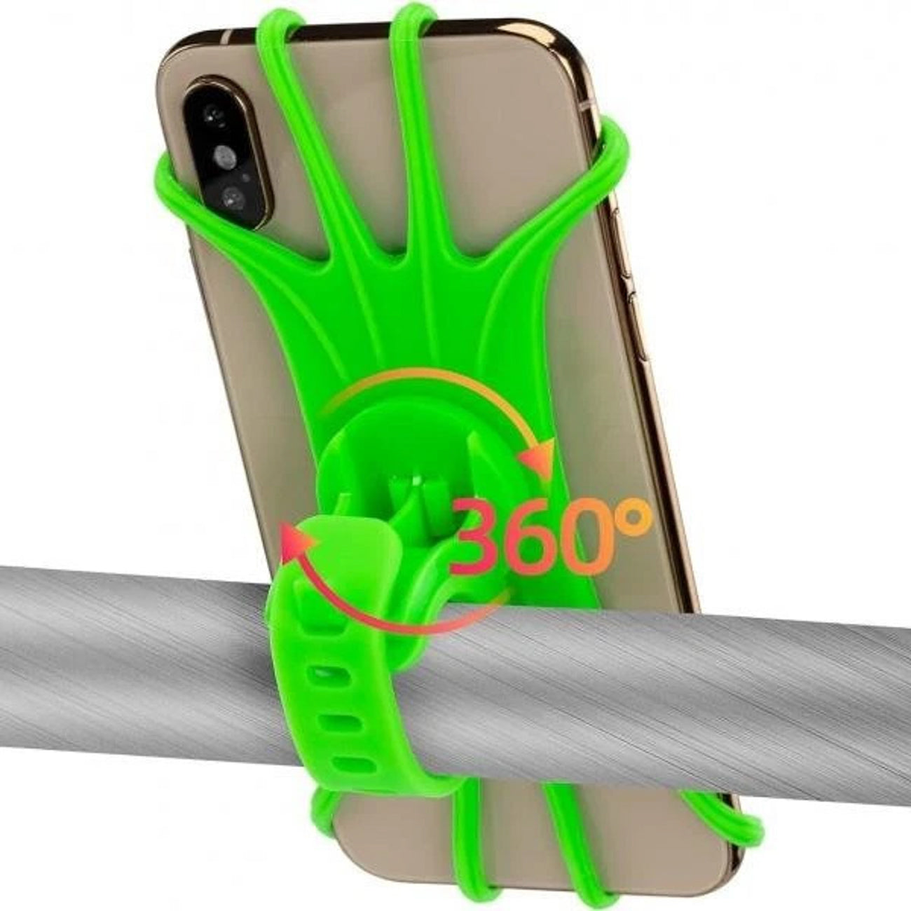 Rockbros LF436 Vairo žiabinto telefono laikiklis - žalia -- Cell phone holders