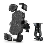 Rockbros HW-117 Vairo žiabinto telefono laikiklis - juoda ir pilka -- Cell phone holders