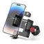Rockbros 25210038101 spaustuvinis telefono laikiklis - juodas -- Cell phone holders
