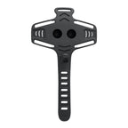 Rockbros LF24166 silikono dviračio telefono laikiklis 4-7" - juodas -- Cell phone holders