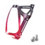 Rockbros RKL02 Aliuminio butelio laikiklis - Juoda ir raudona -- Bicycle Bottle Cages