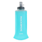 Rockbros 35210027001 minkšta bėgimo vandeni kolba 500 ml - šviesiai mėlyna -- Sports Water Bottles