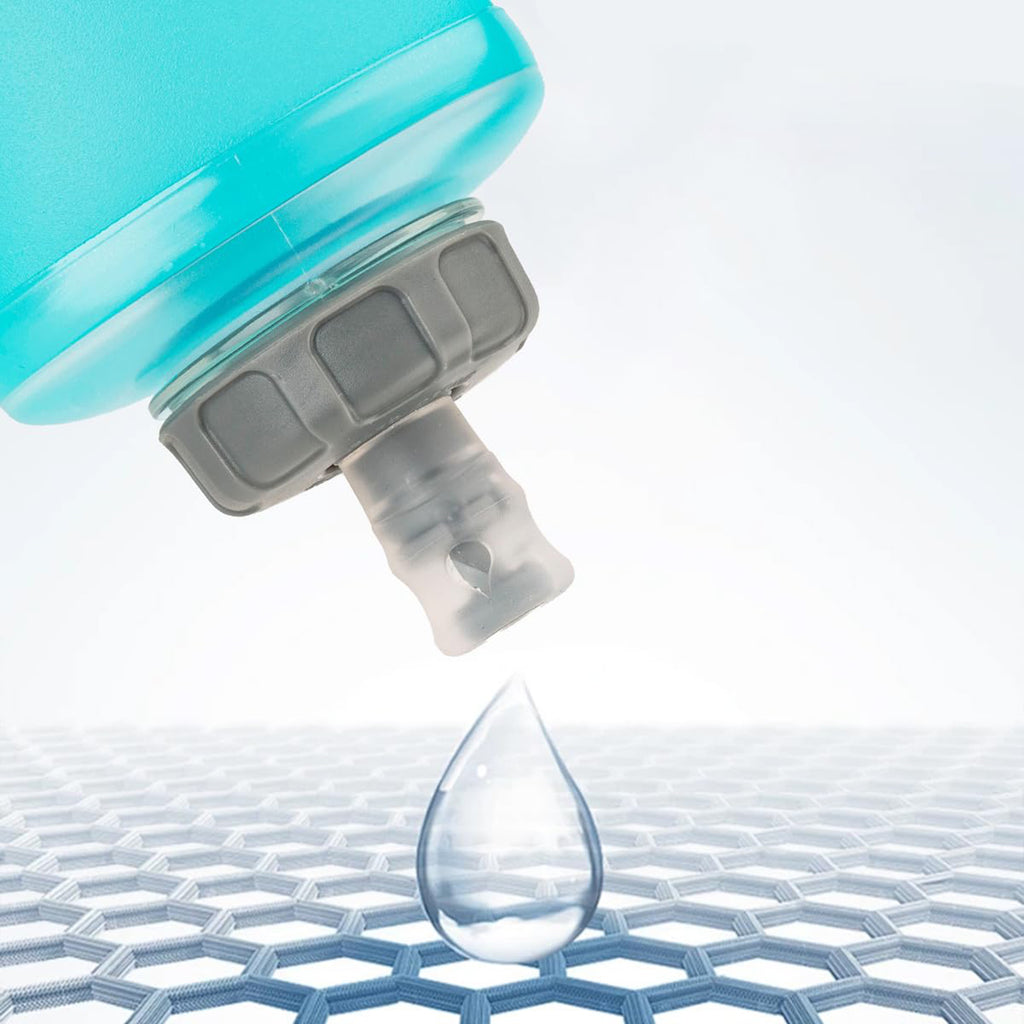 Rockbros 35210027001 minkšta bėgimo vandeni kolba 500 ml - šviesiai mėlyna -- Sports Water Bottles