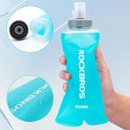 Rockbros 35210027001 minkšta bėgimo vandeni kolba 500 ml - šviesiai mėlyna -- Sports Water Bottles