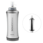 Rockbros 350017001 minkšta bėgimo vandeni kolba 500 ml - balta -- Sports Water Bottles