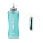 Rockbros 350017002 minkšta bėgimo vandeni kolba 500 ml - šviesiai mėlyna -- Sports Water Bottles