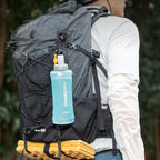Rockbros 350017002 minkšta bėgimo vandeni kolba 500 ml - šviesiai mėlyna -- Sports Water Bottles