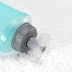 Rockbros 350017002 minkšta bėgimo vandeni kolba 500 ml - šviesiai mėlyna -- Sports Water Bottles