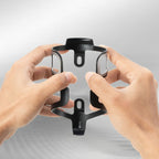 Rockbros BBC2504 Ultralegvasis aliuminio butelio laikiklis - juodas -- Bicycle Bottle Cages