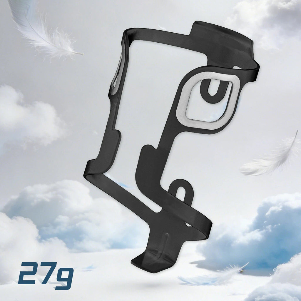 Rockbros BBC2504 Ultralegvasis aliuminio butelio laikiklis - juodas -- Bicycle Bottle Cages