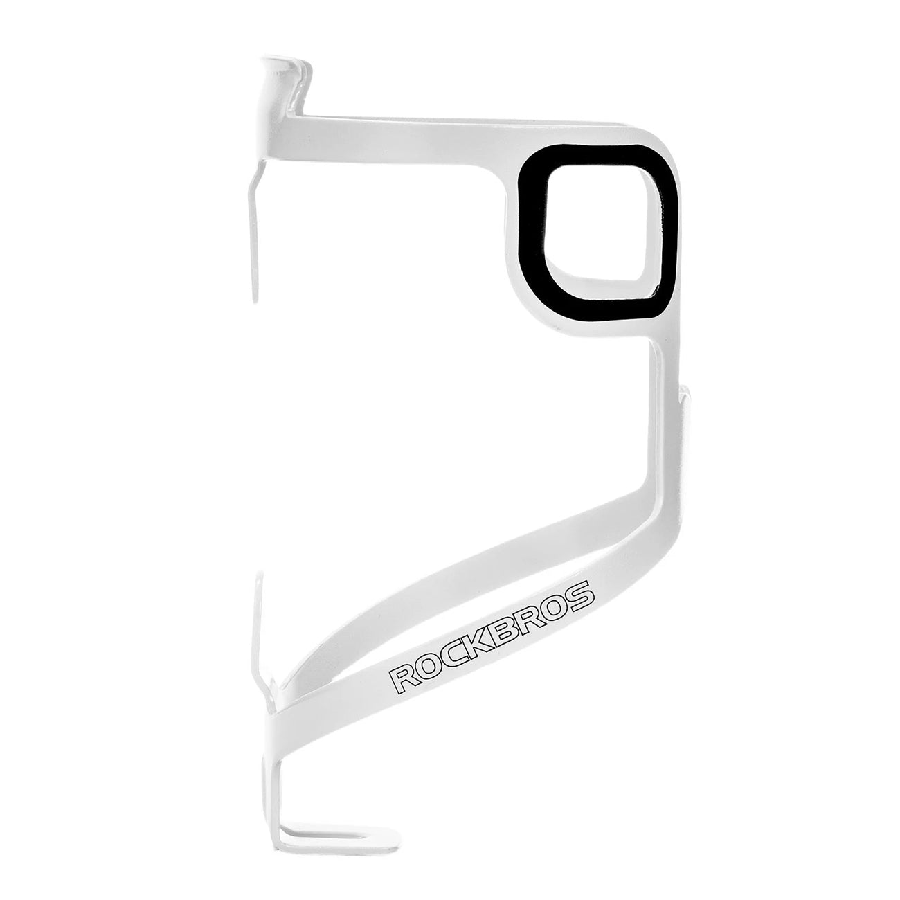 Rockbros BBC2504 Ultralegvasis aliuminio butelio laikiklis - baltas -- Bicycle Bottle Cages