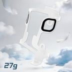 Rockbros BBC2504 Ultralegvasis aliuminio butelio laikiklis - baltas -- Bicycle Bottle Cages