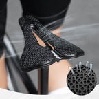 Rockbros LF0214 Anatominis 3D Vandentvarus Dviračio Balna - Juodas -- Bicycle Saddles