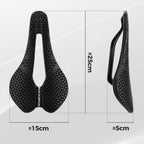 Rockbros LF0214 Anatominis 3D Vandentvarus Dviračio Balna - Juodas -- Bicycle Saddles
