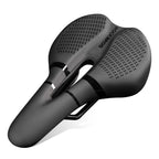 Rockbros 8182 miesto dviračio balna, patogus, anatominis - juodas -- Bicycle Saddles