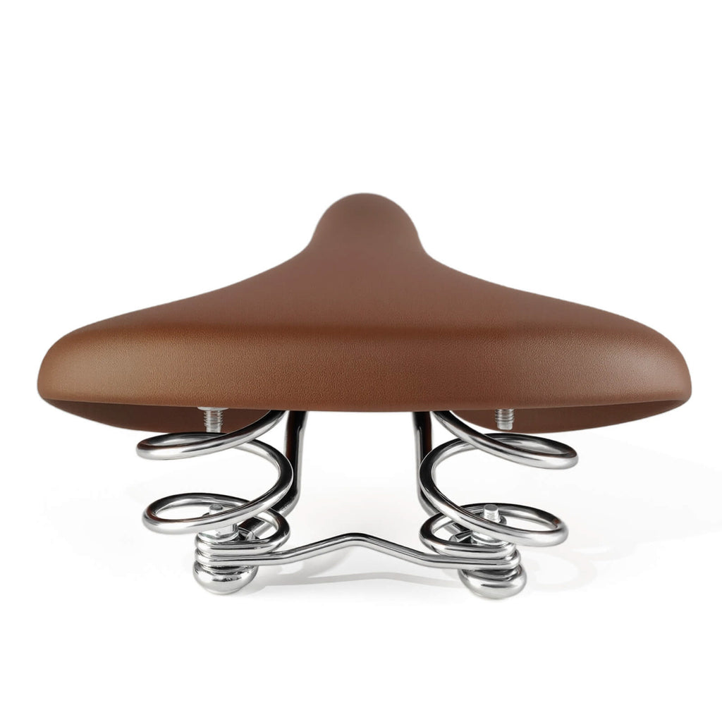 Rockbros 6800S retro patogus dviračio balna - ruda -- Bicycle Saddles