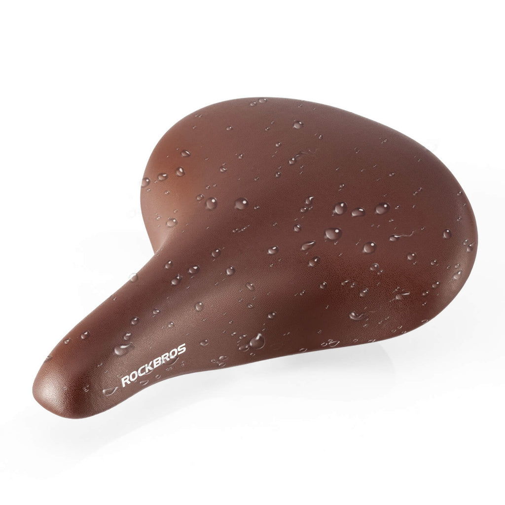 Rockbros 6800S retro patogus dviračio balna - ruda -- Bicycle Saddles