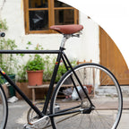 Rockbros 6800S retro patogus dviračio balna - ruda -- Bicycle Saddles