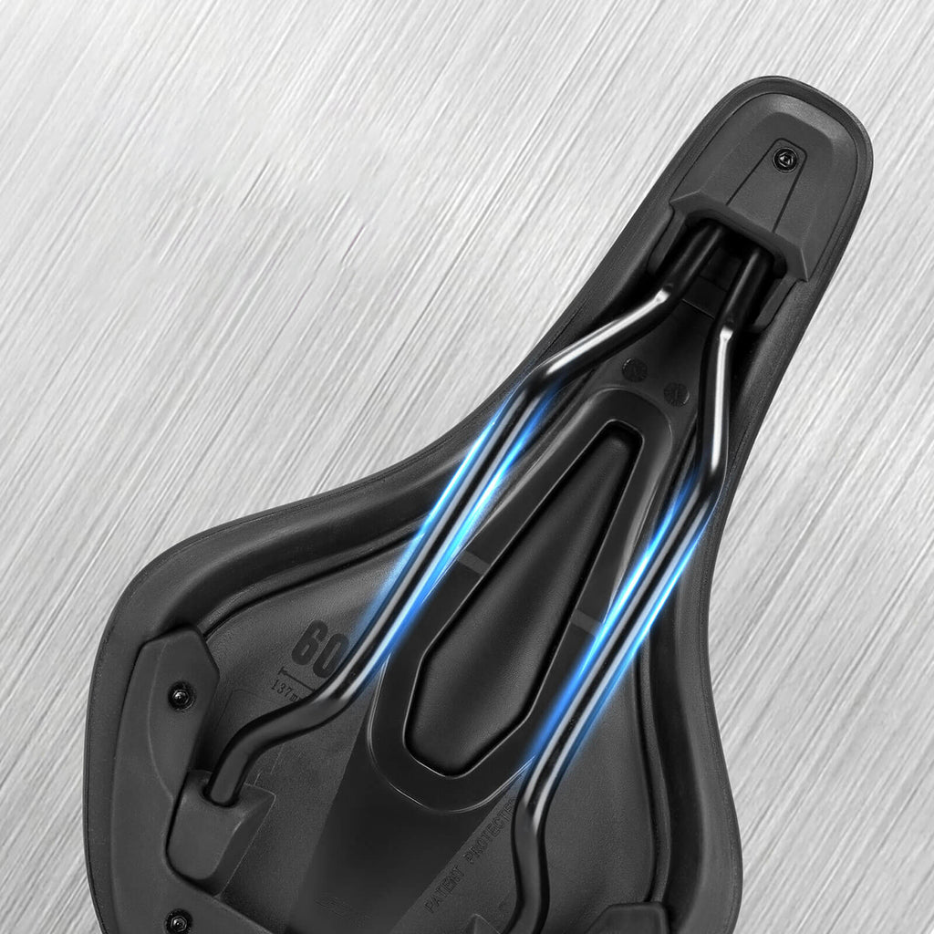 Rockbros B824 sportinis ergonomiškas dviračio balno - juodas -- Bicycle Saddles