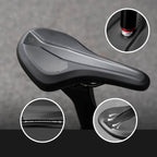 Rockbros B824 sportinis ergonomiškas dviračio balno - juodas -- Bicycle Saddles