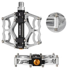 Rockbros JT201012LS 2010-12L Aliuminio platformos dviračio pedalai - sidabriniai -- Cycling Accessories