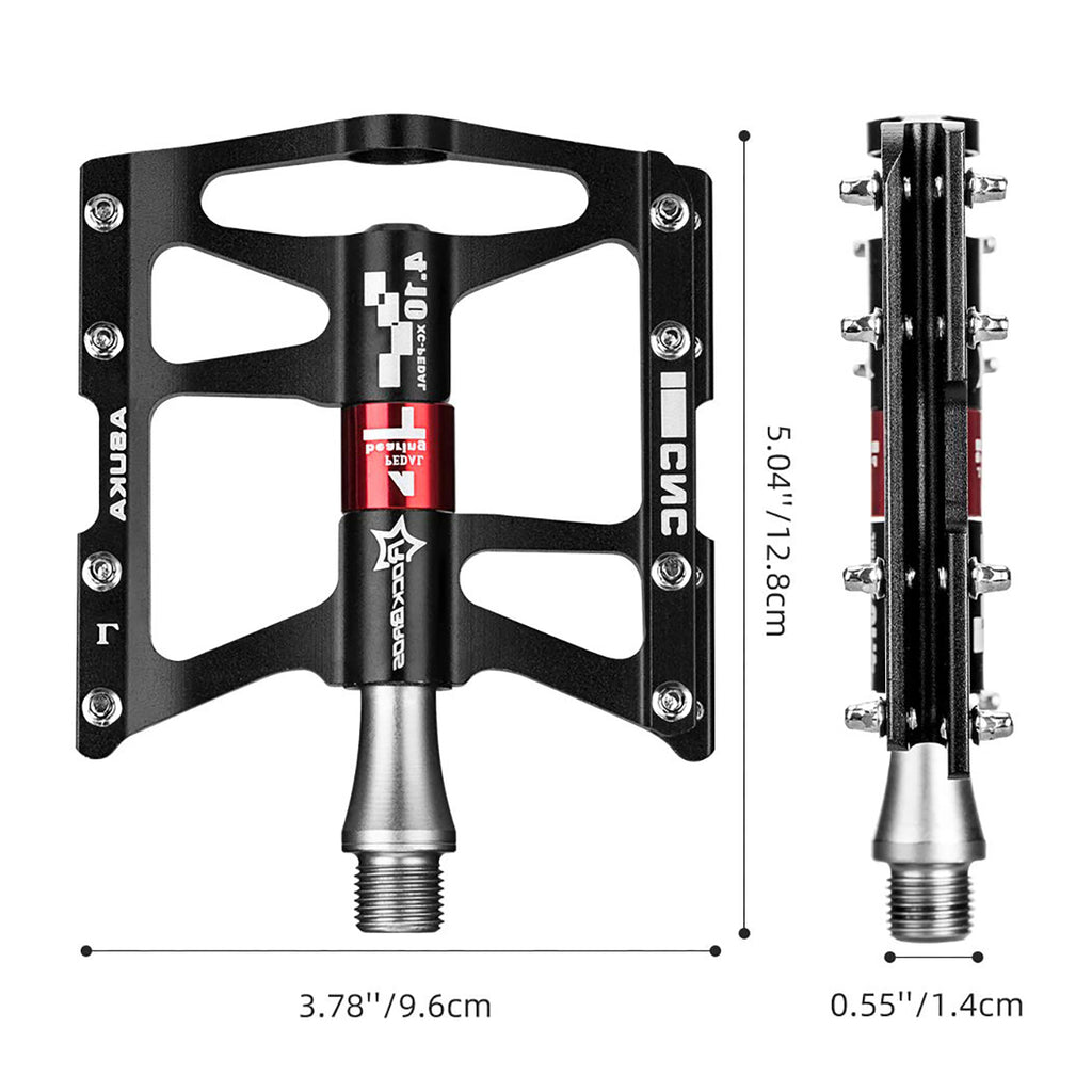 Rockbros JT410 4.10 4 Rutulių Dviračio Pedalai - Juodi -- Cycling Accessories