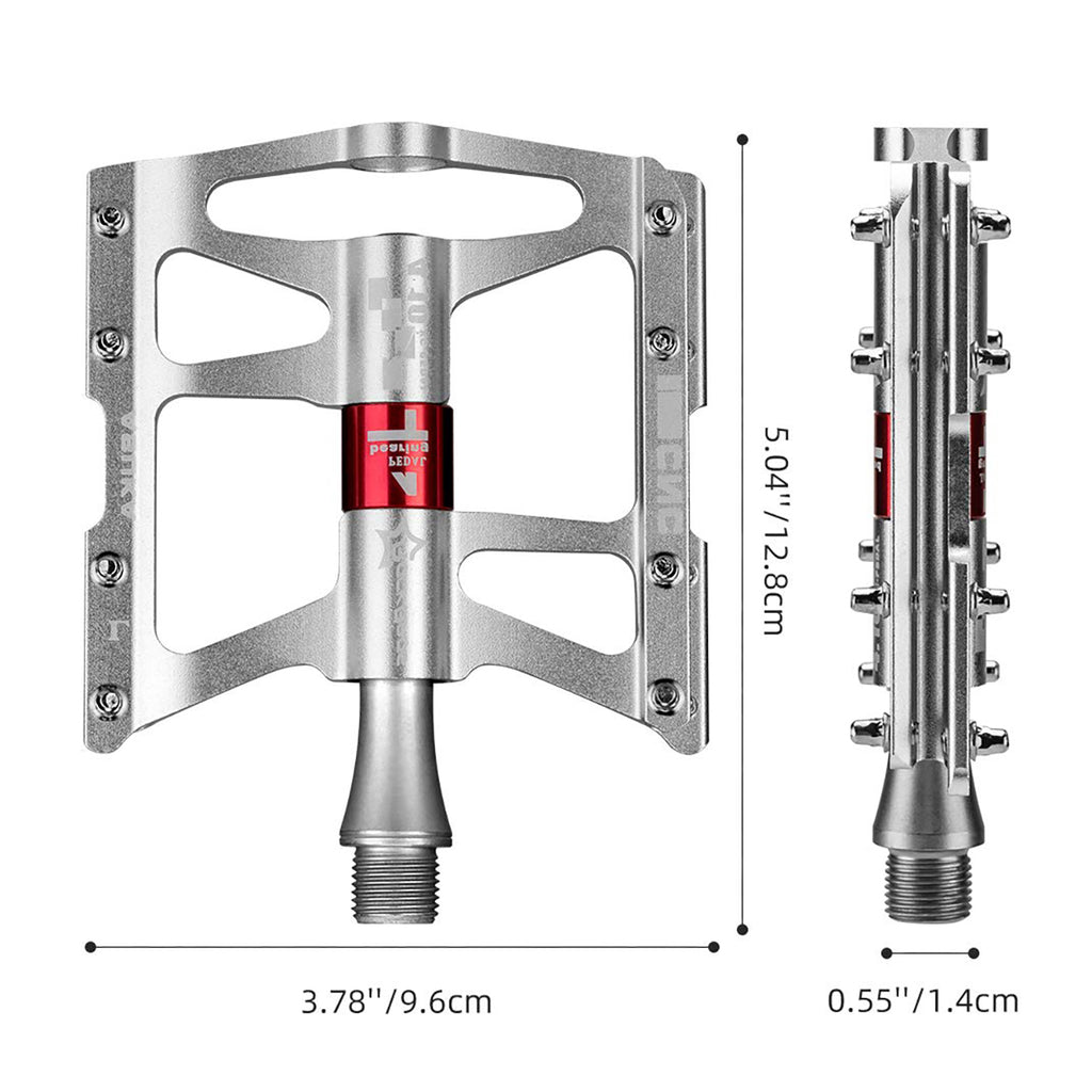 Rockbros JT410 4.10 4 Rutulių Dviračio Pedalai - Sidabriniai -- Cycling Accessories
