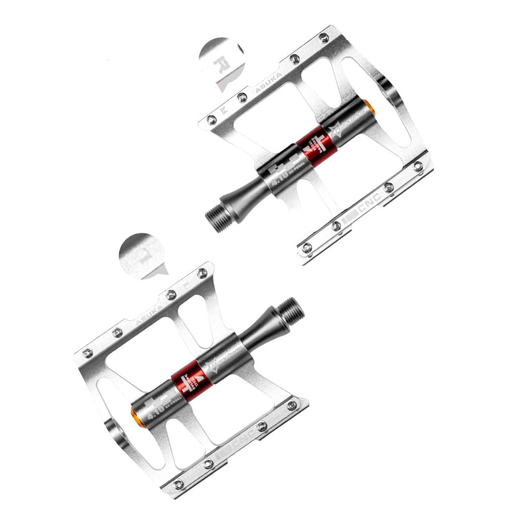Rockbros JT410 4.10 4 Rutulių Dviračio Pedalai - Sidabriniai -- Cycling Accessories