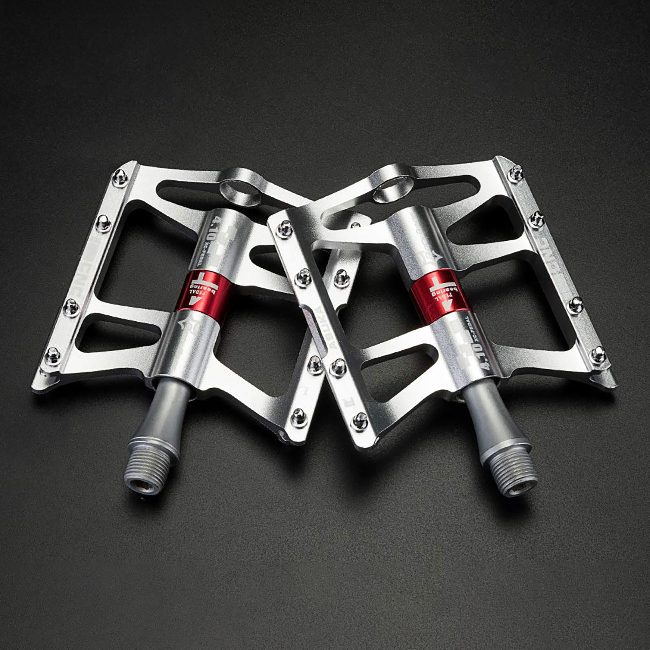 Rockbros JT410 4.10 4 Rutulių Dviračio Pedalai - Sidabriniai -- Cycling Accessories