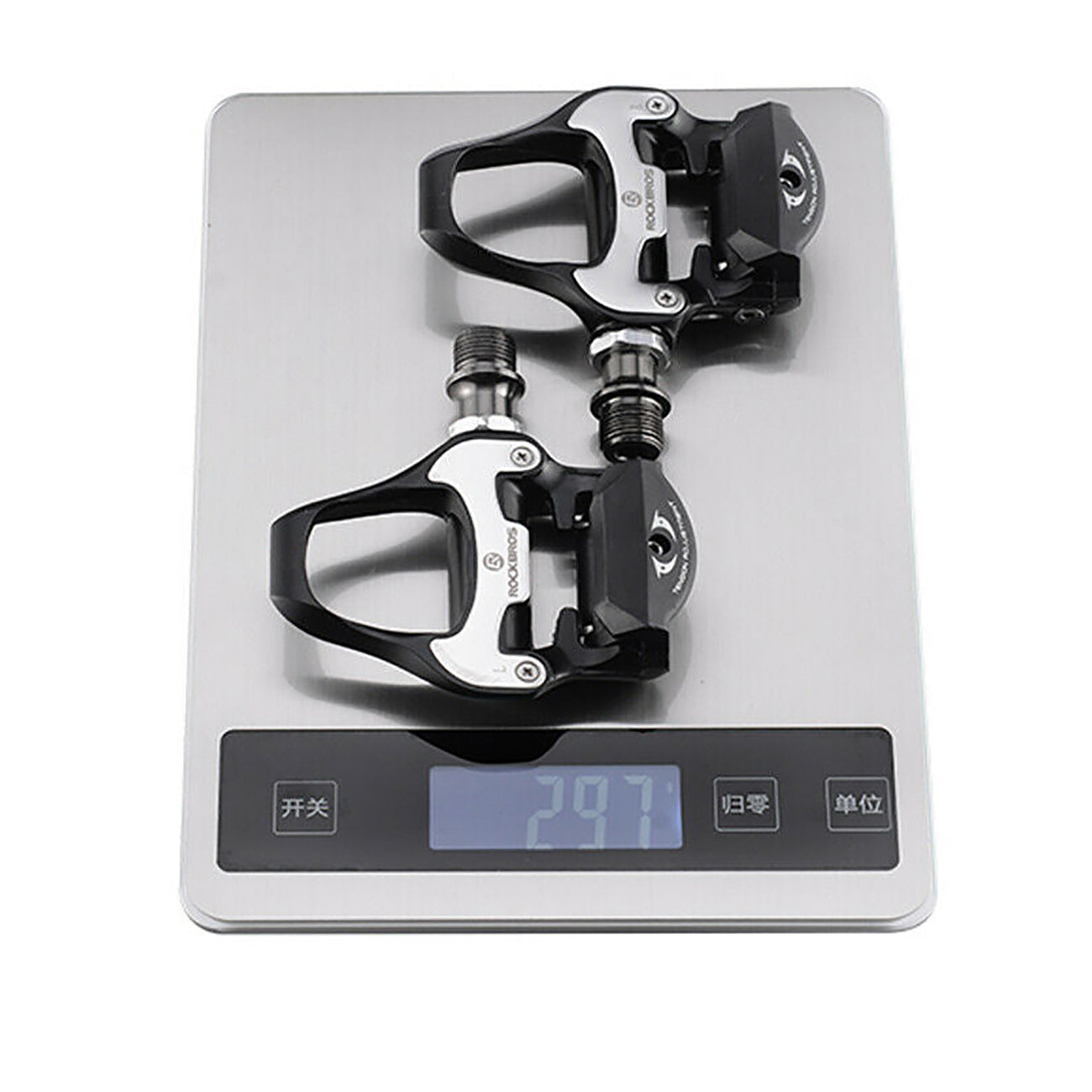 Rockbros LP-R pedalų flekai, LOOK sistema - juoda -- Bicycle Cleats