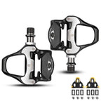 Rockbros LP-RD2BK SPD sistemos pedalų flekai - juoda -- Bicycle Cleats