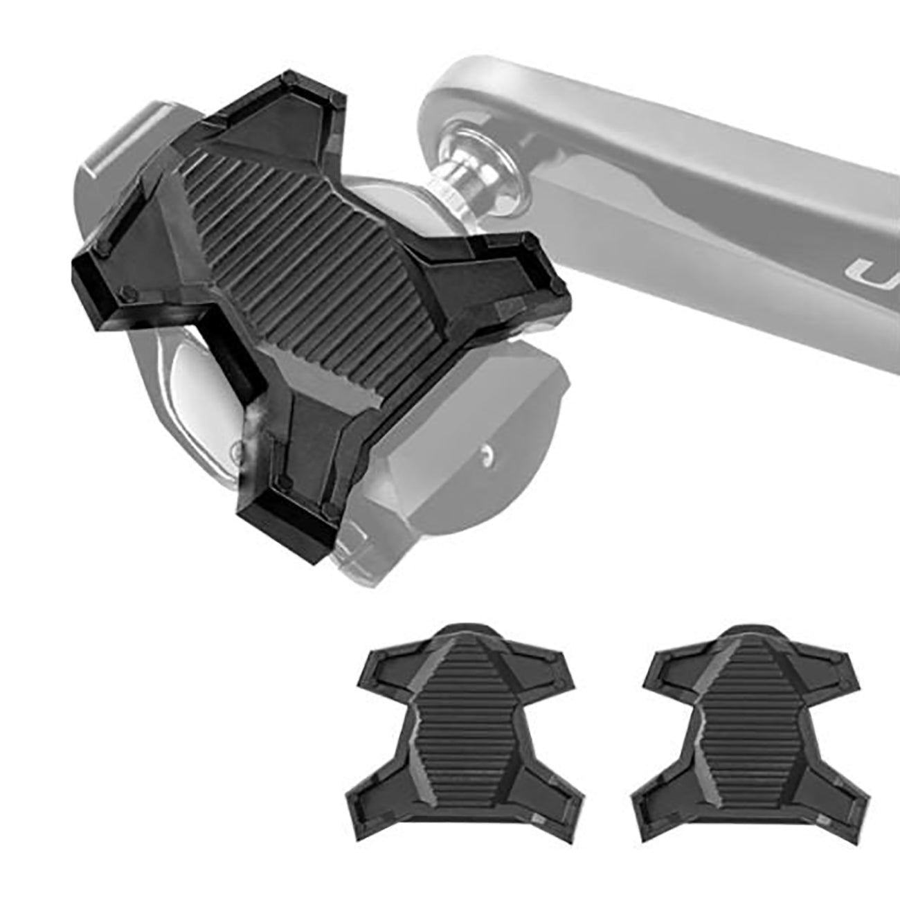 Rockbros PP20 SPD pedalų adapteriai - juoda -- Bicycle Cleat Adapters