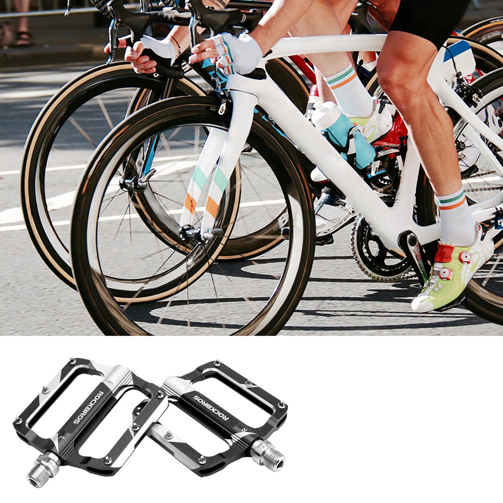 Rockbros K306-BK MTB Aliuminio Dviračio Pedalai - Juodi -- Cycling Accessories