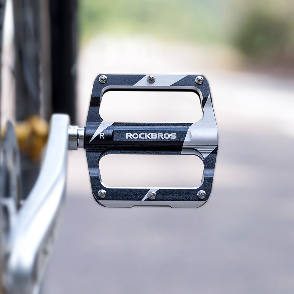 Rockbros K306-BK MTB Aliuminio Dviračio Pedalai - Juodi -- Cycling Accessories